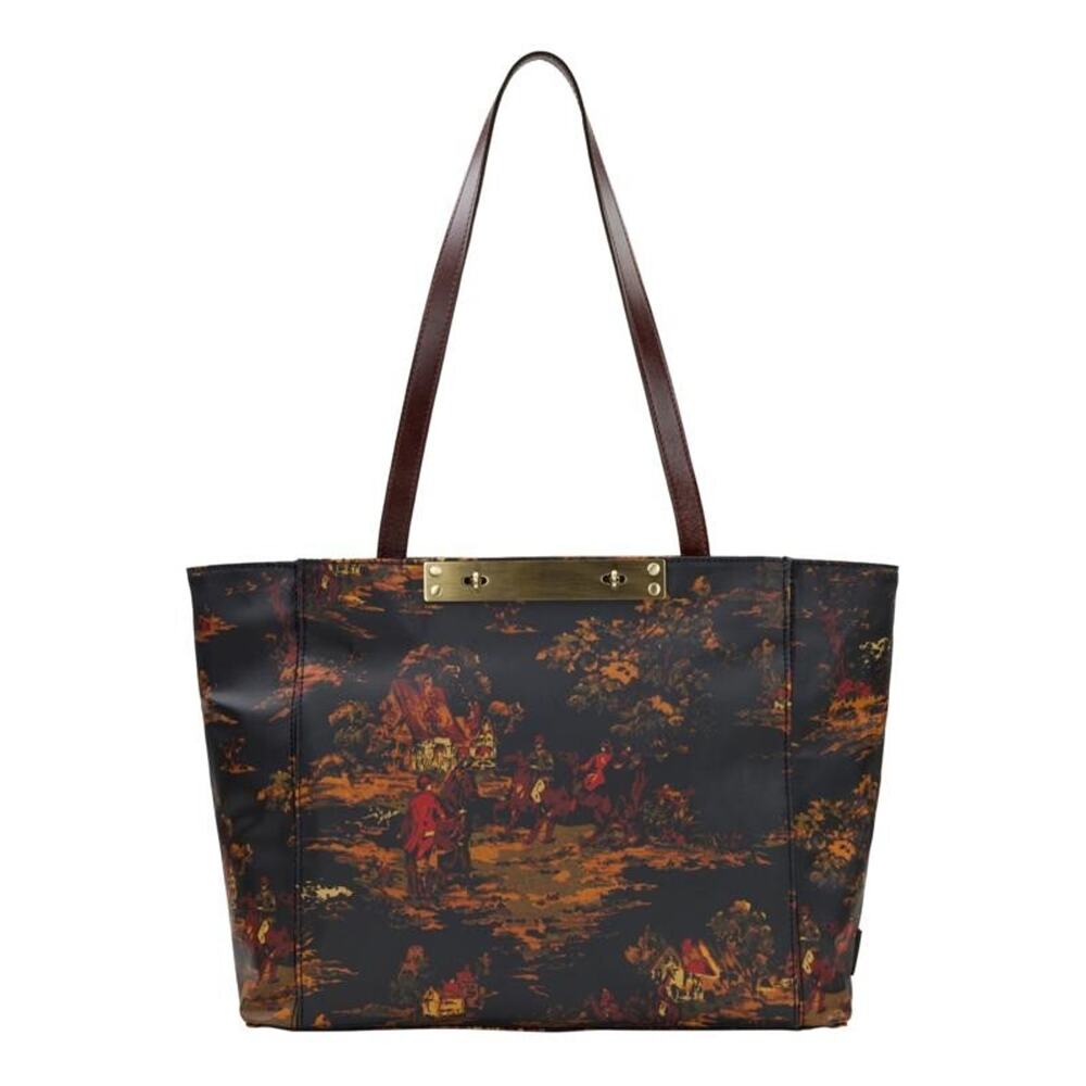 Patricia Nash Silvi TPU Coated Canvas Travel Tote - Kent Countryside - New/Tags